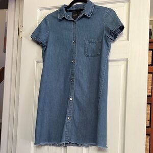 Zara Light Blue Denim Shirt